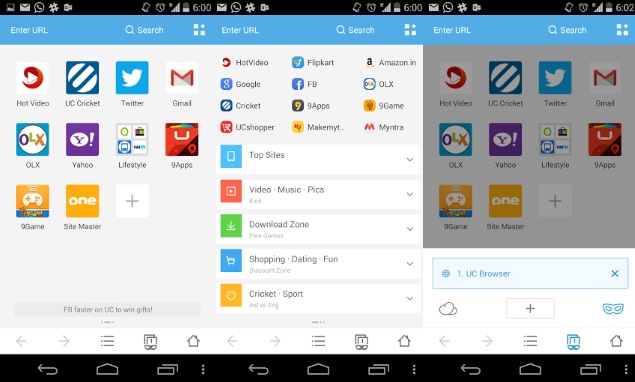 Download Uc browser mini for free android
